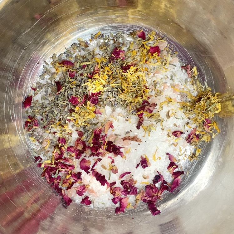 Make your own Scented Bath Salts KIT